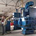 Horizontal Briquette Machine for Brass Meter Steel Metal